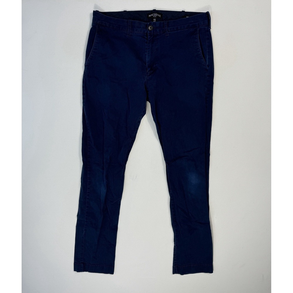J Crew Mercantile Flex Men’s 32x34 (32x32) Slim Straight Pants Classic Office